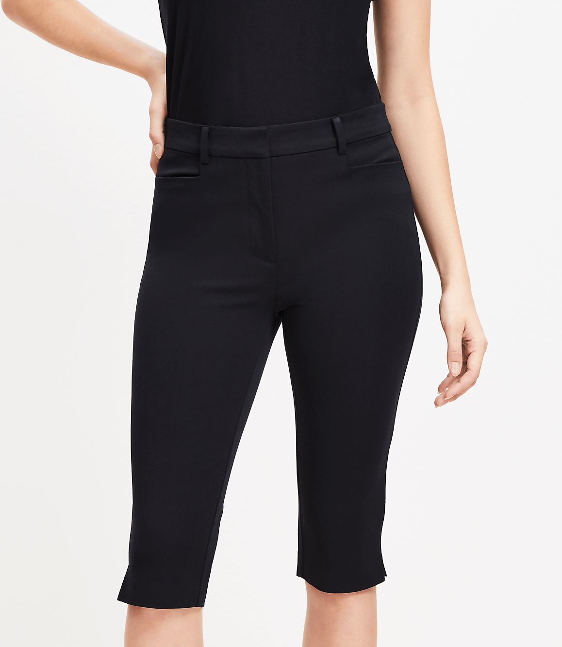 Capri Pants in Bi-Stretch
