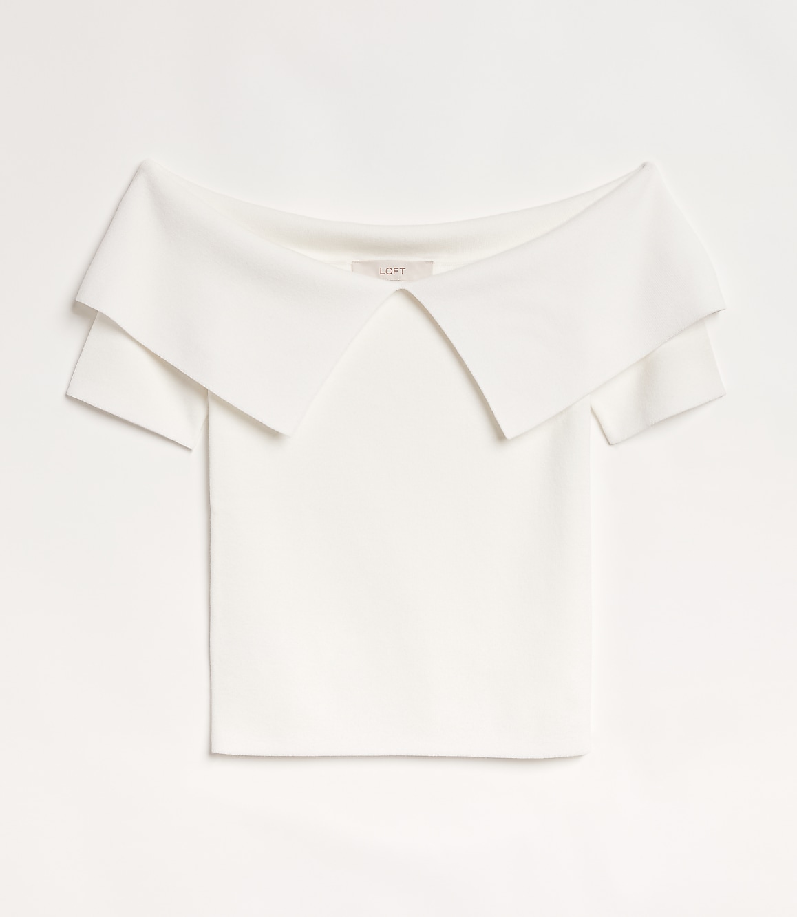 LOFT Versa Foldover Off The Shoulder Sweater