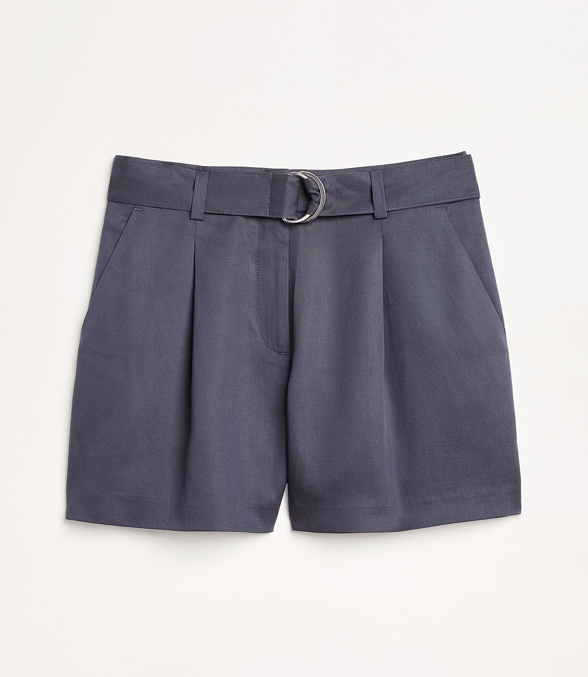 LOFT Versa Pure Spun Belted Shorts