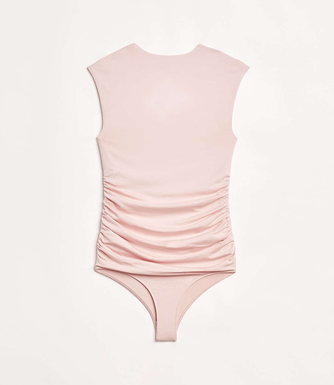 LOFT Versa 360 Knit Ruched Square Neck Bodysuit