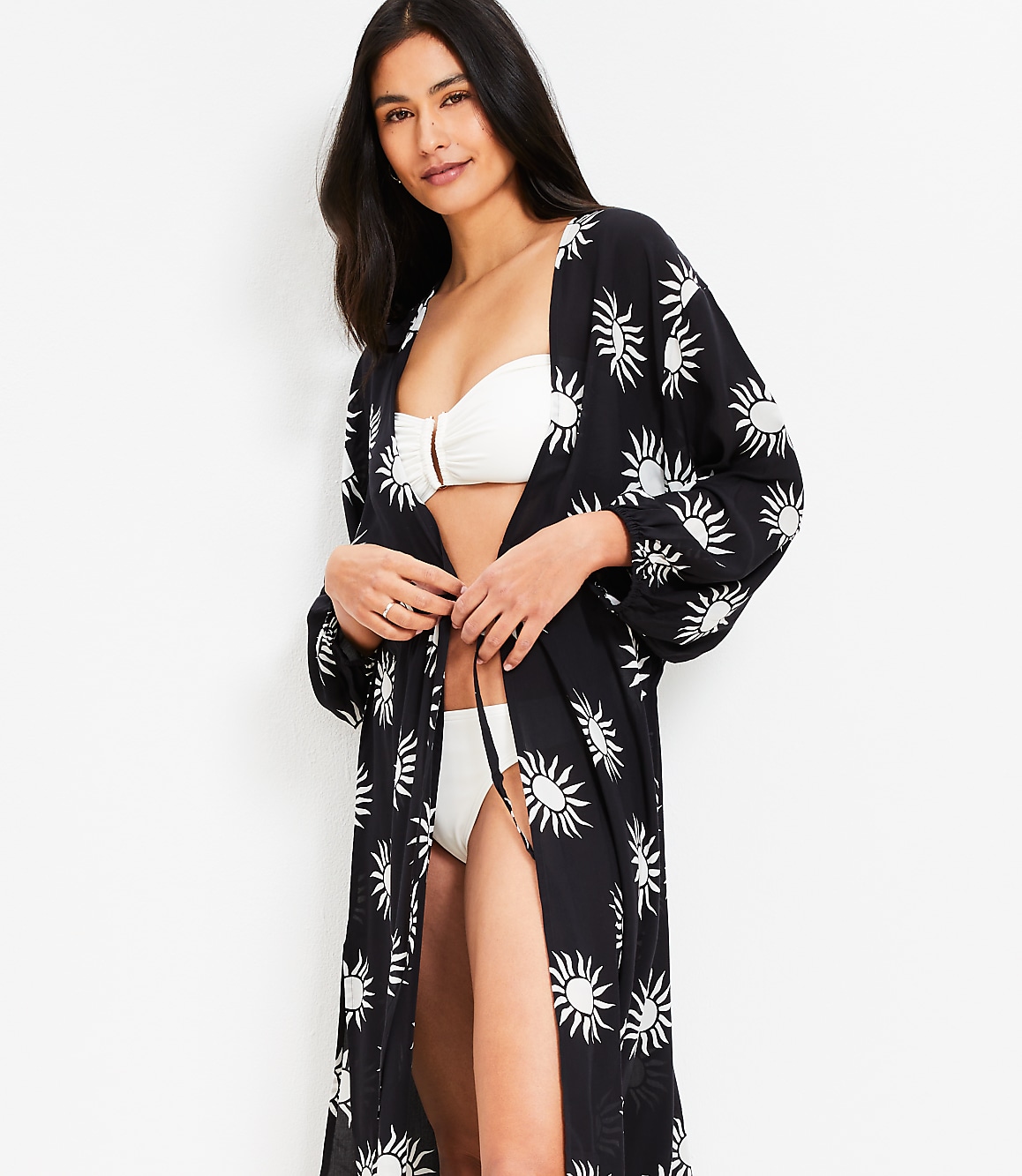 LOFT Beach Sunny Kimono