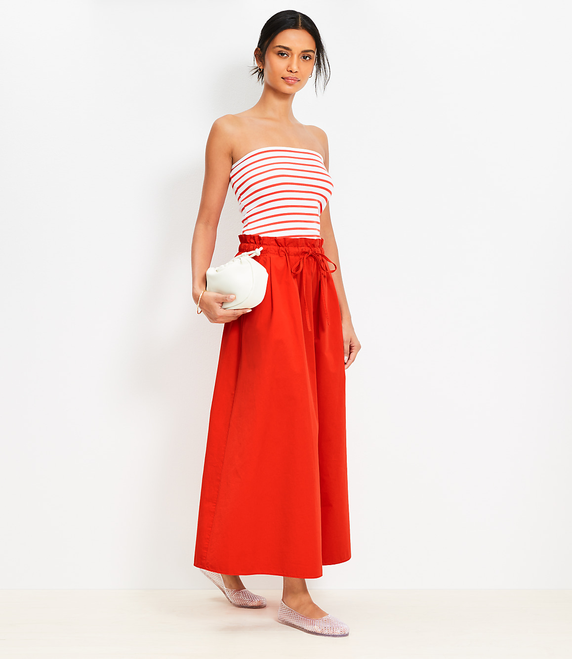 Striped Modern Tube Top