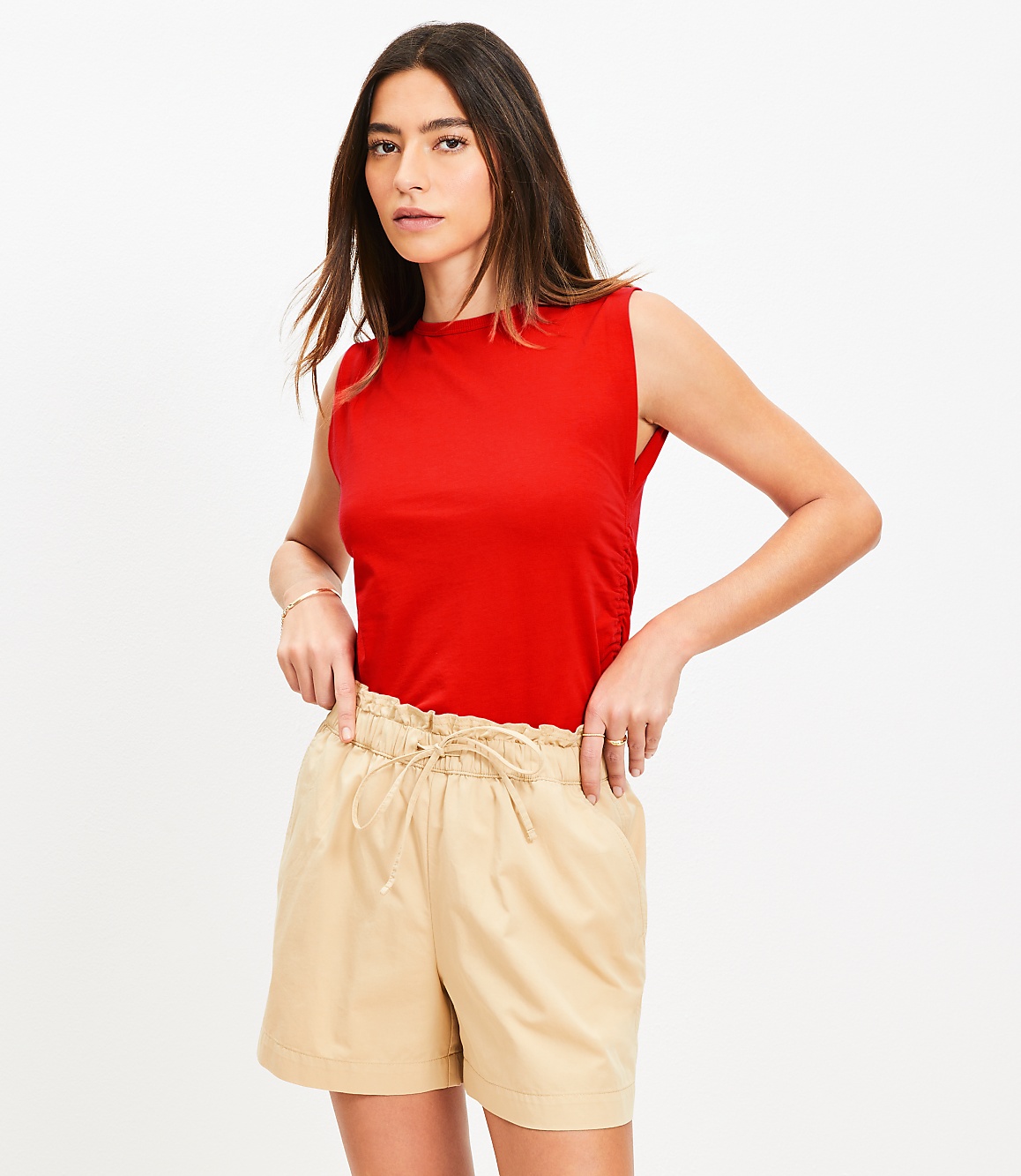 Ruched Tank Top