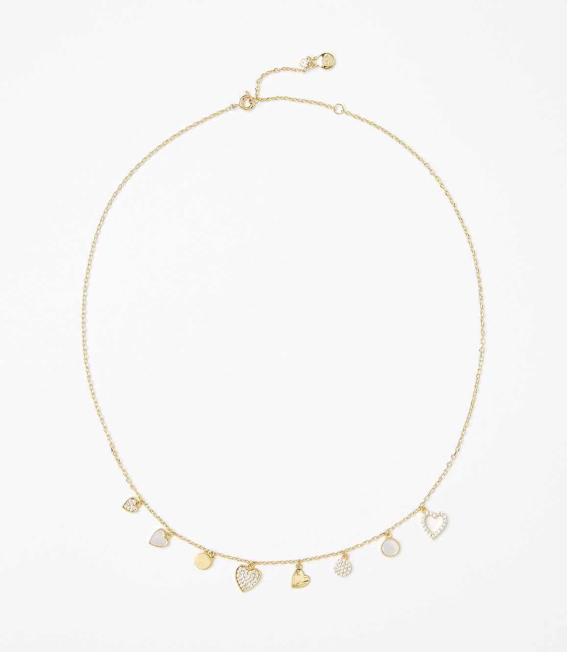 Delicate Heart Charm Necklace