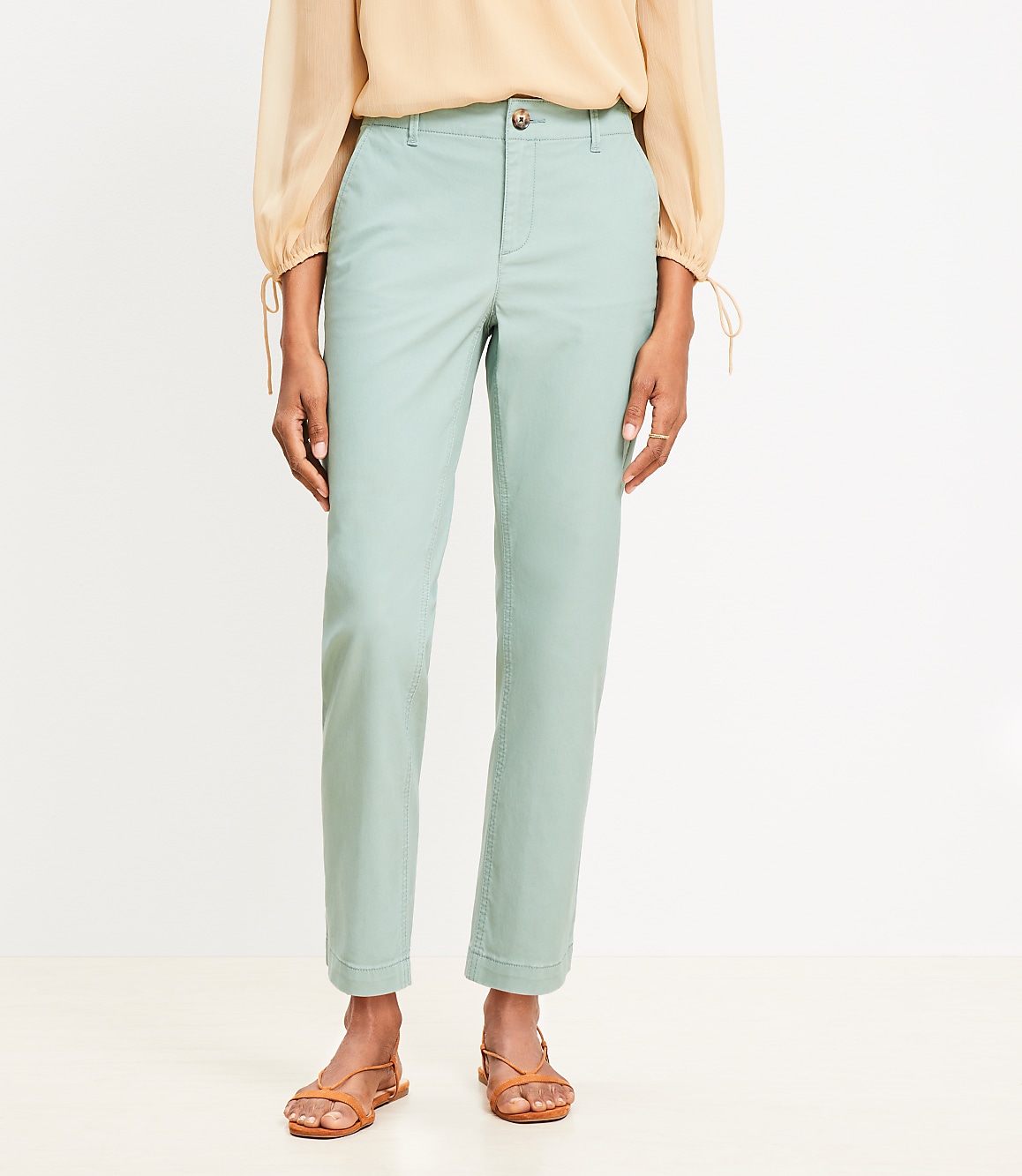 Petite Monroe Slim Chino Pants