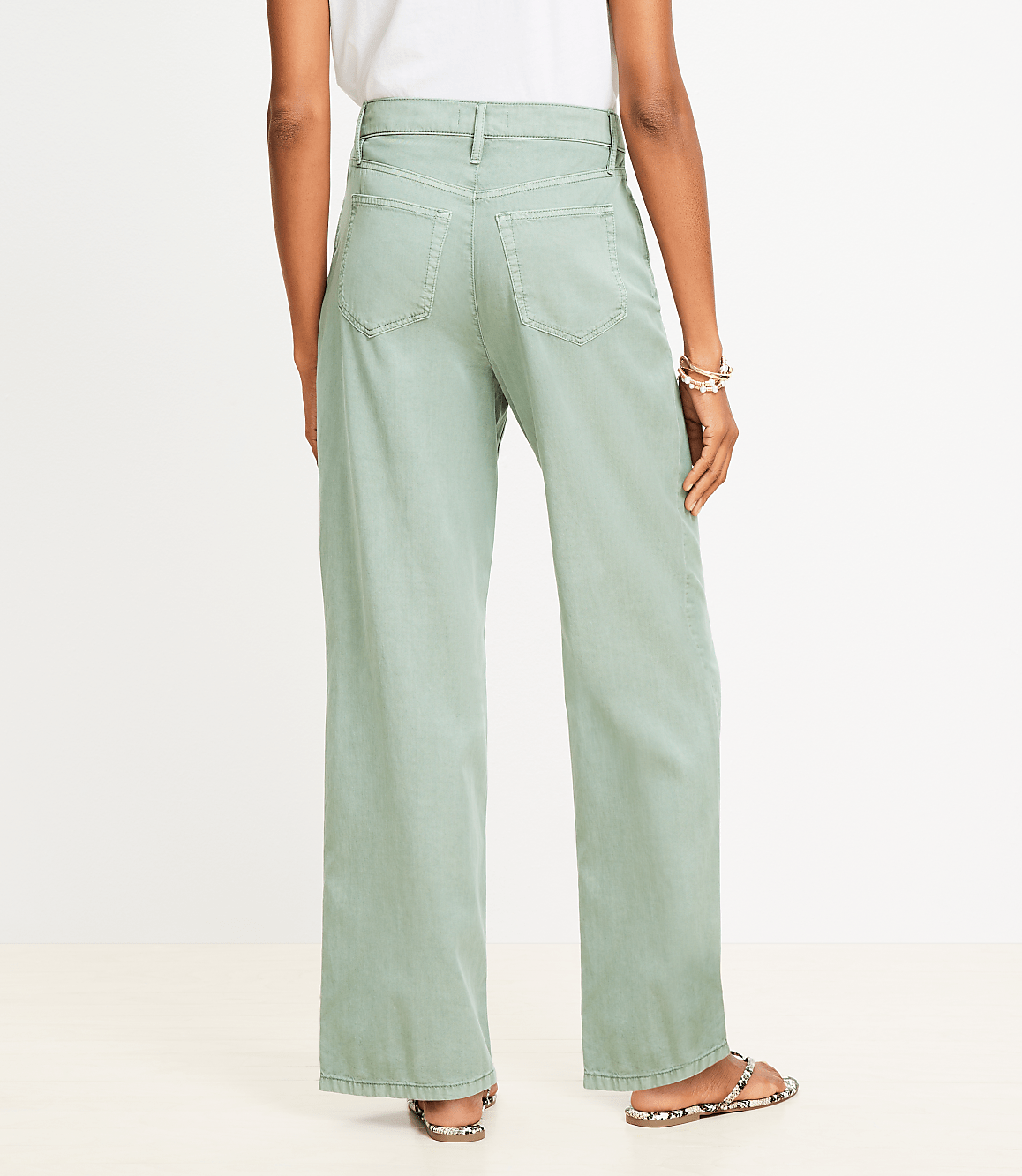 Petite Five Pocket Straight Pants