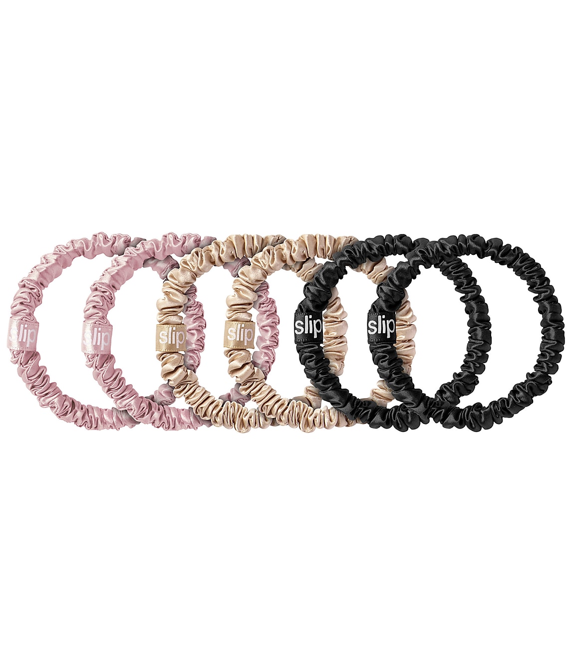 Slip Silk Multi Skinny Scrunchies