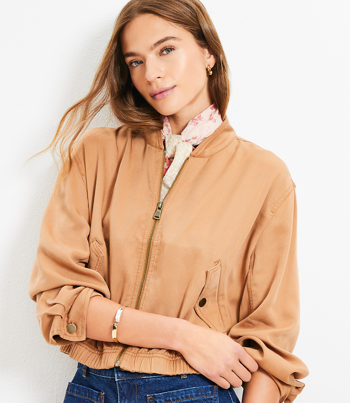 Twill Bomber Jacket
