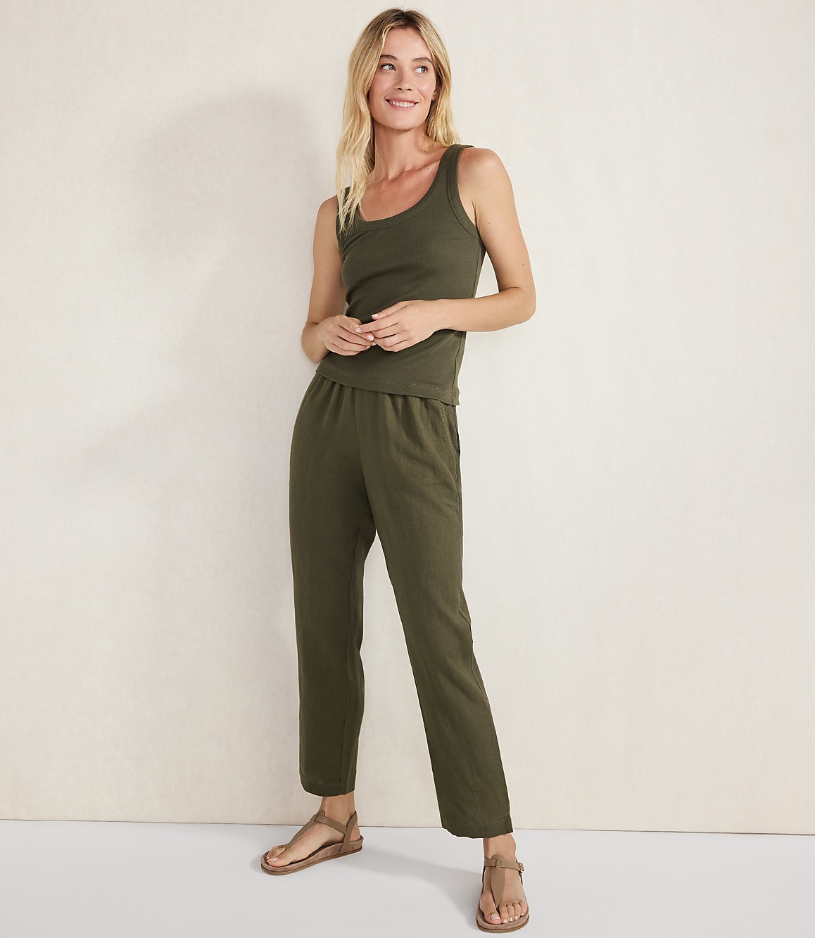 Haven Well Within Linen Tapered Pants