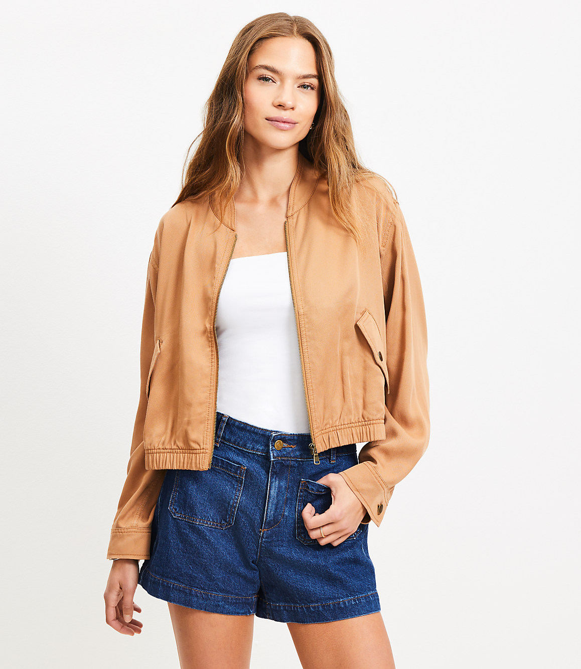 Twill Bomber Jacket
