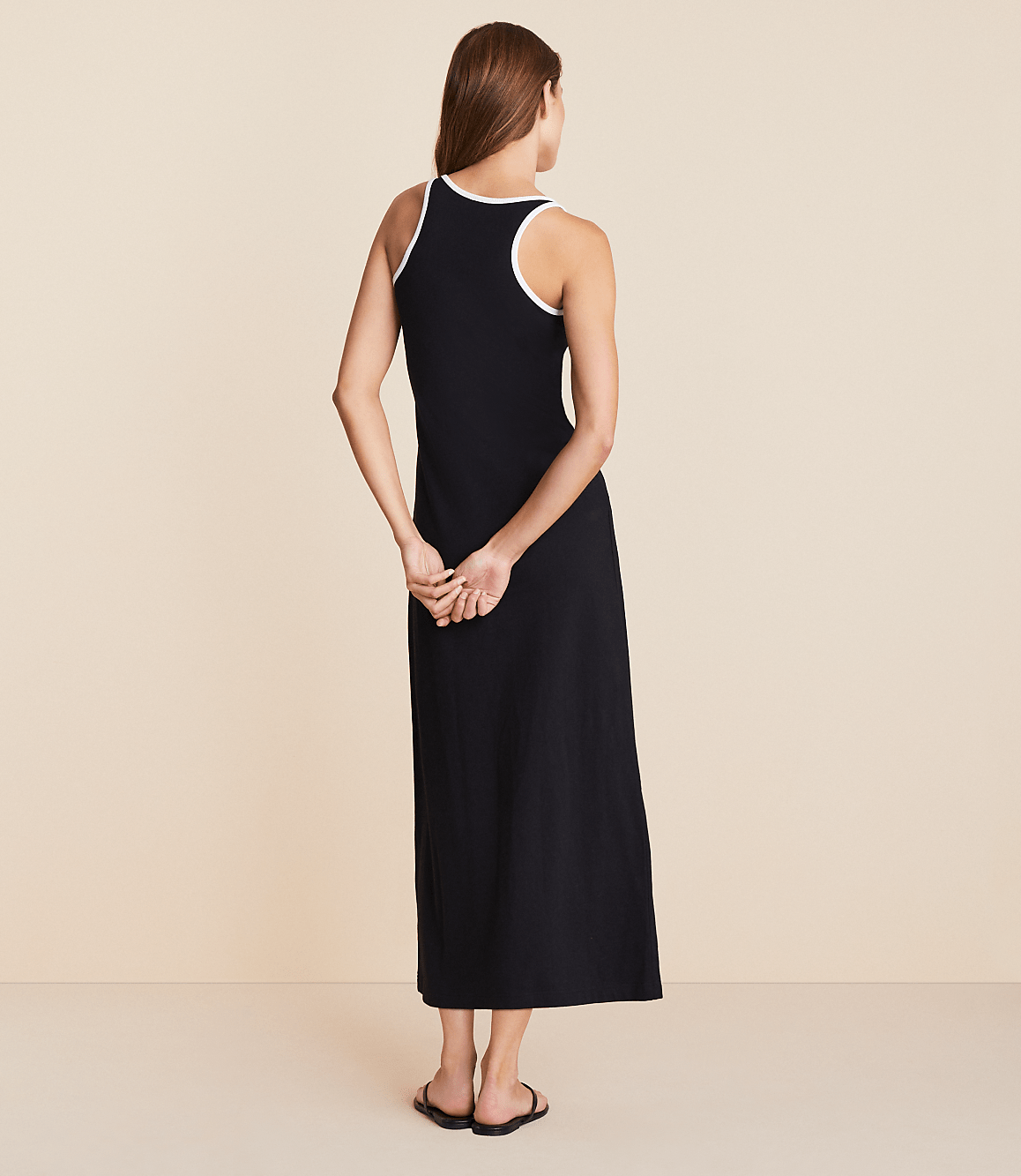 Lou & Grey Modern Jersey Racerback Maxi Dress