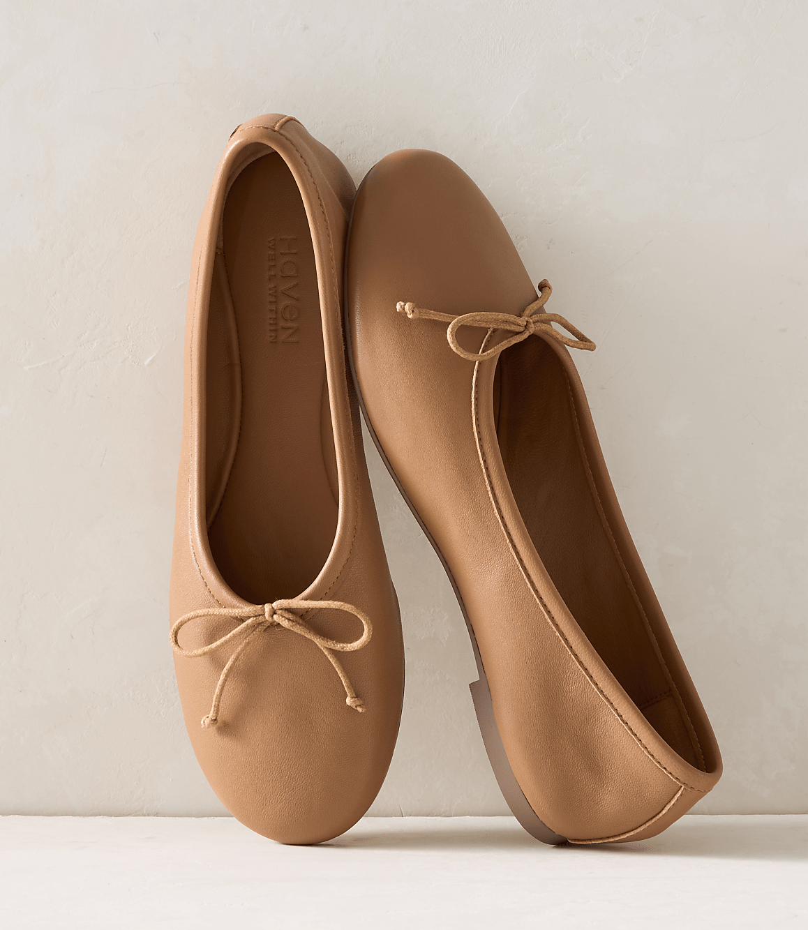 Haven Well Within Leather Ballet Flats