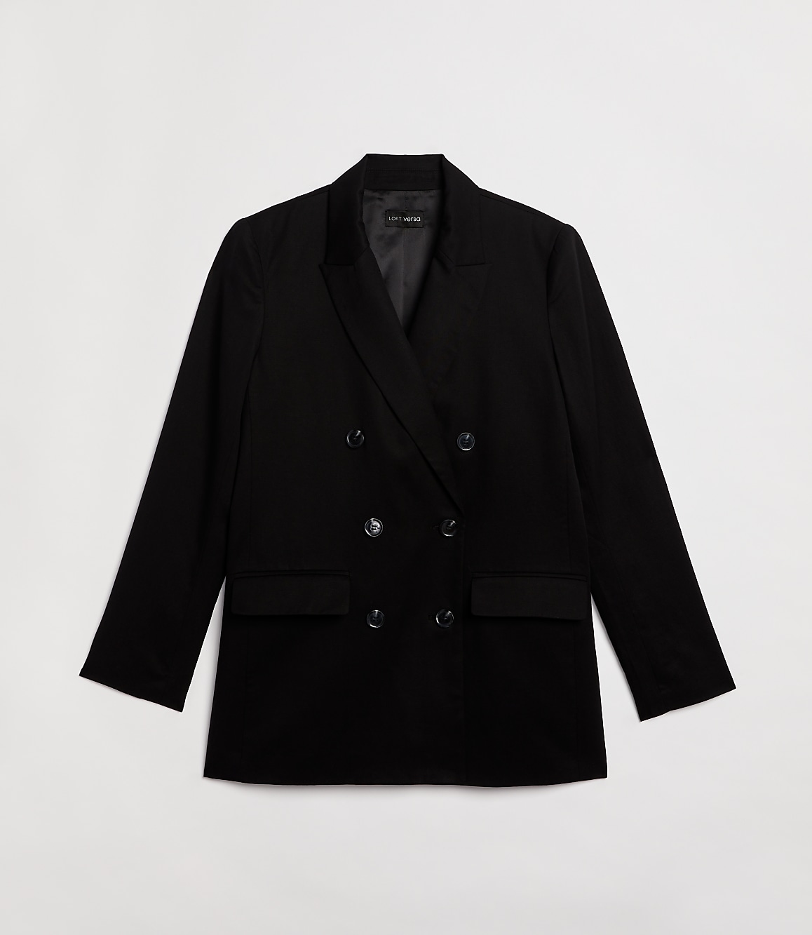 LOFT Versa Pure Spun Double Breasted Blazer