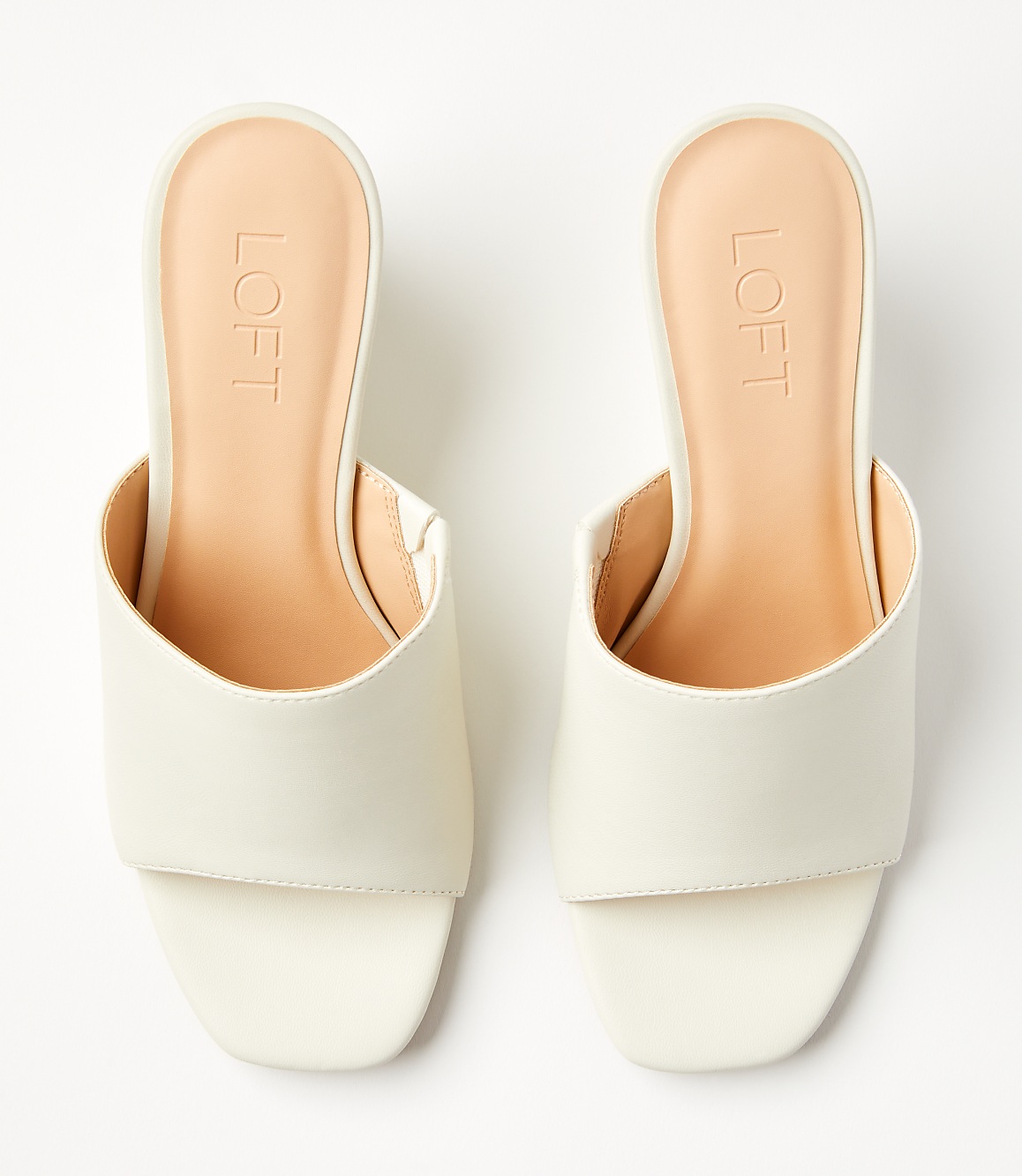 Curved Wedge Mules
