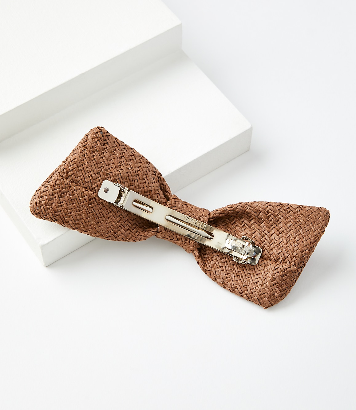 Raffia Bow Barrette