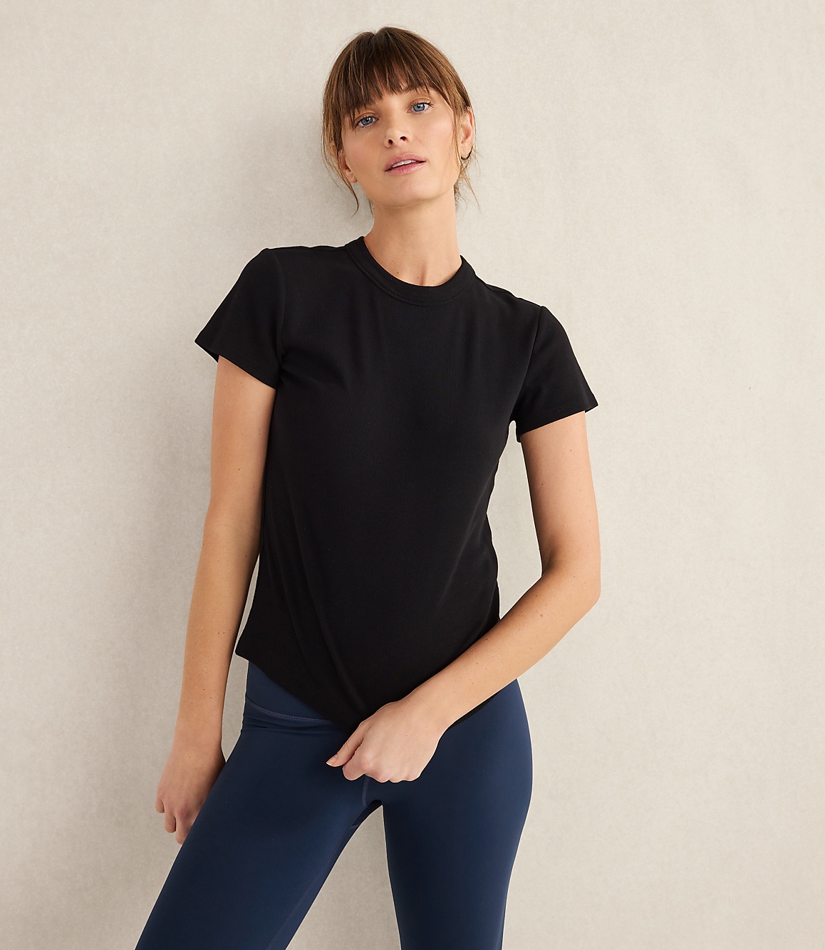 Haven Well Within Essential Organic Cotton Crew Neck Tee