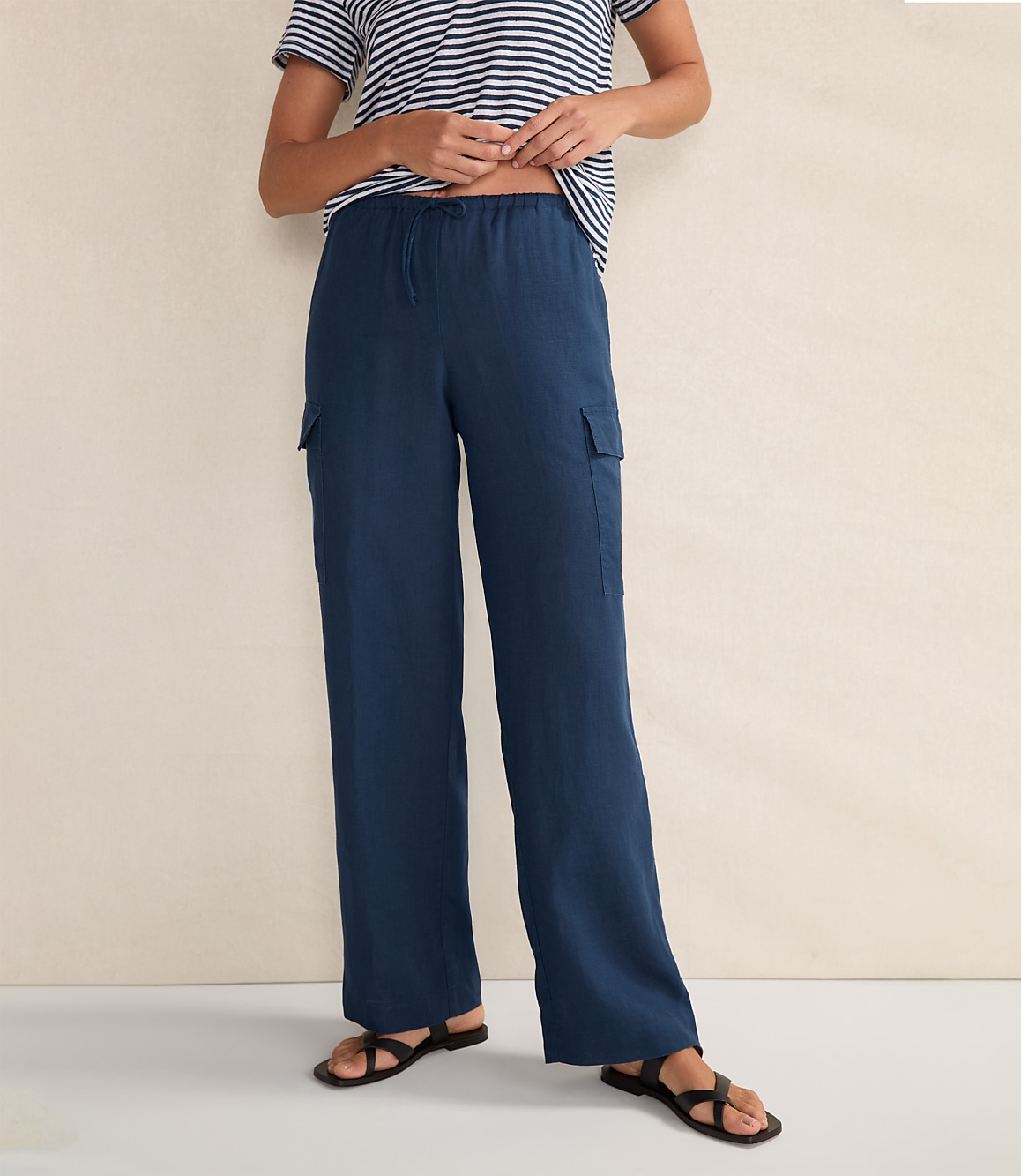 Haven Well Within Linen Cargo Pants