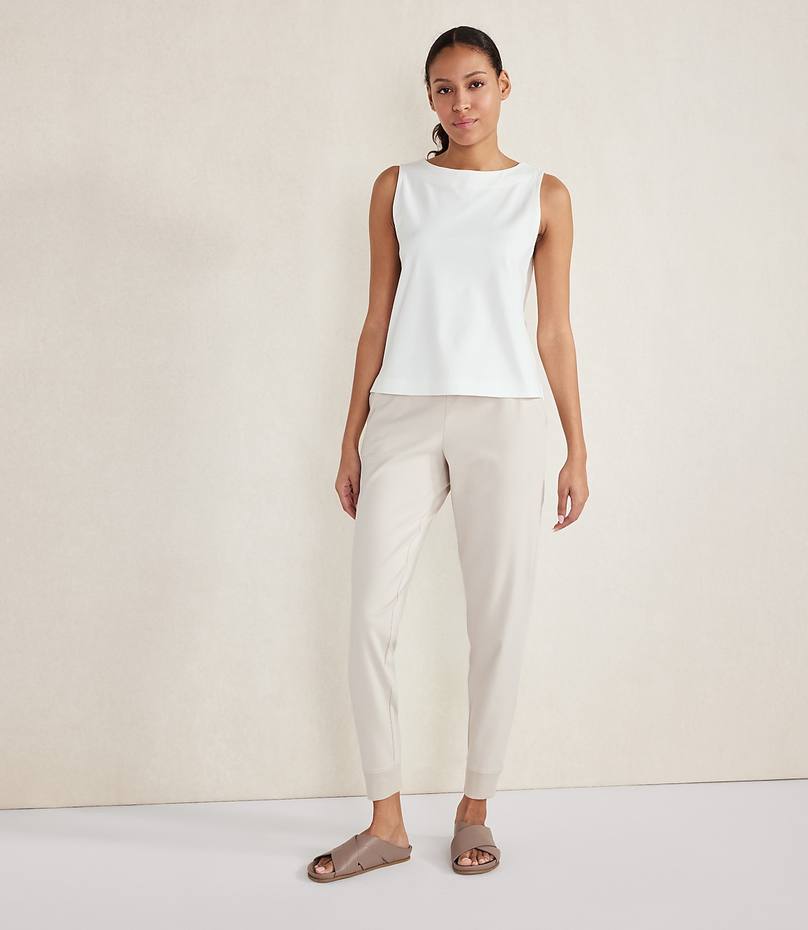 Haven Well Within Organic Cotton Interlock Joggers