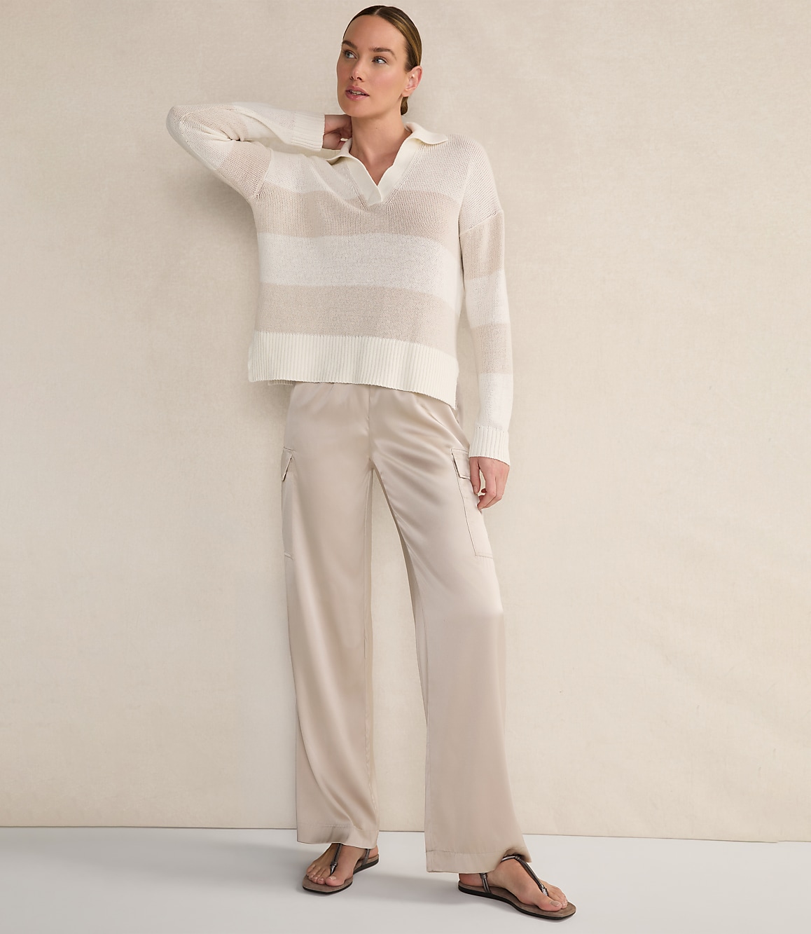 Haven Well Within Washable Silk Cargo Pants