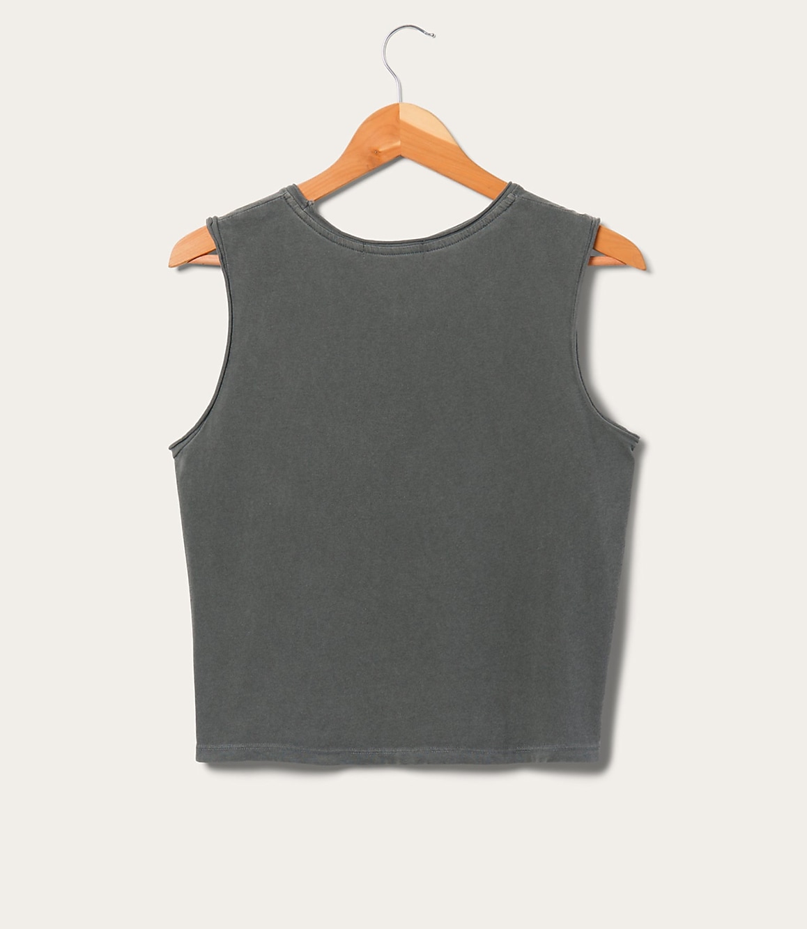Junk Food Blondie Gold Cropped Muscle Tank