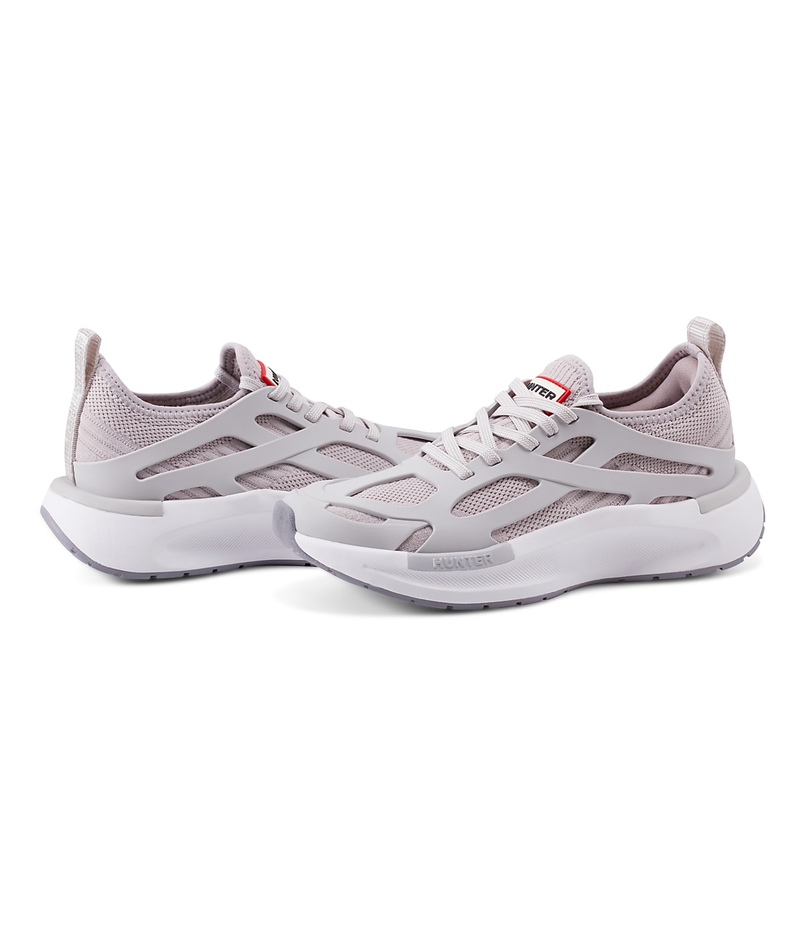 Hunter Tulip Round Toe Lace-Up Casual Sneakers