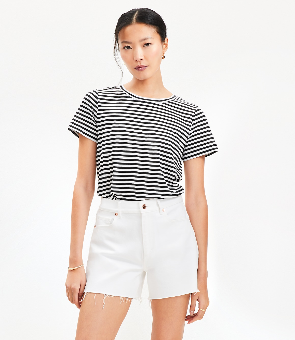 Striped Everyday Crew Tee