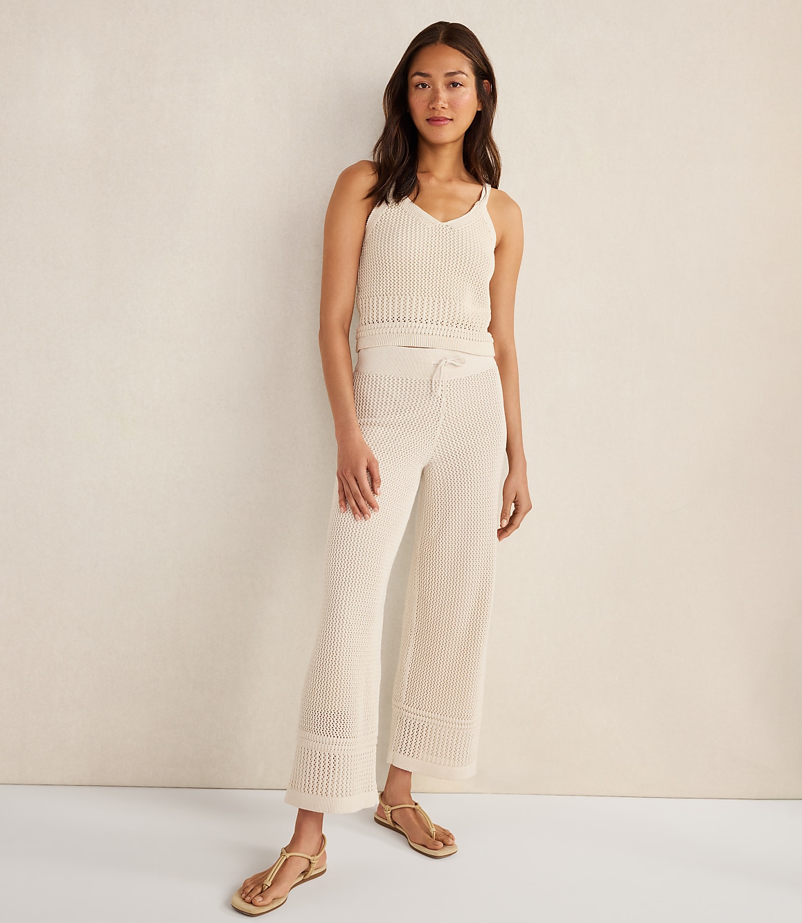 Haven Well Within Organic Cotton Mixed Stitch Cami