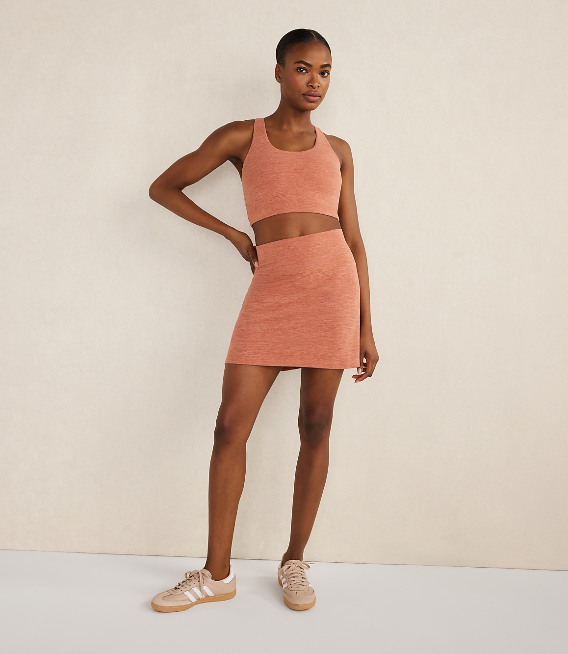 Haven Well Within Balance Heather Active Skort