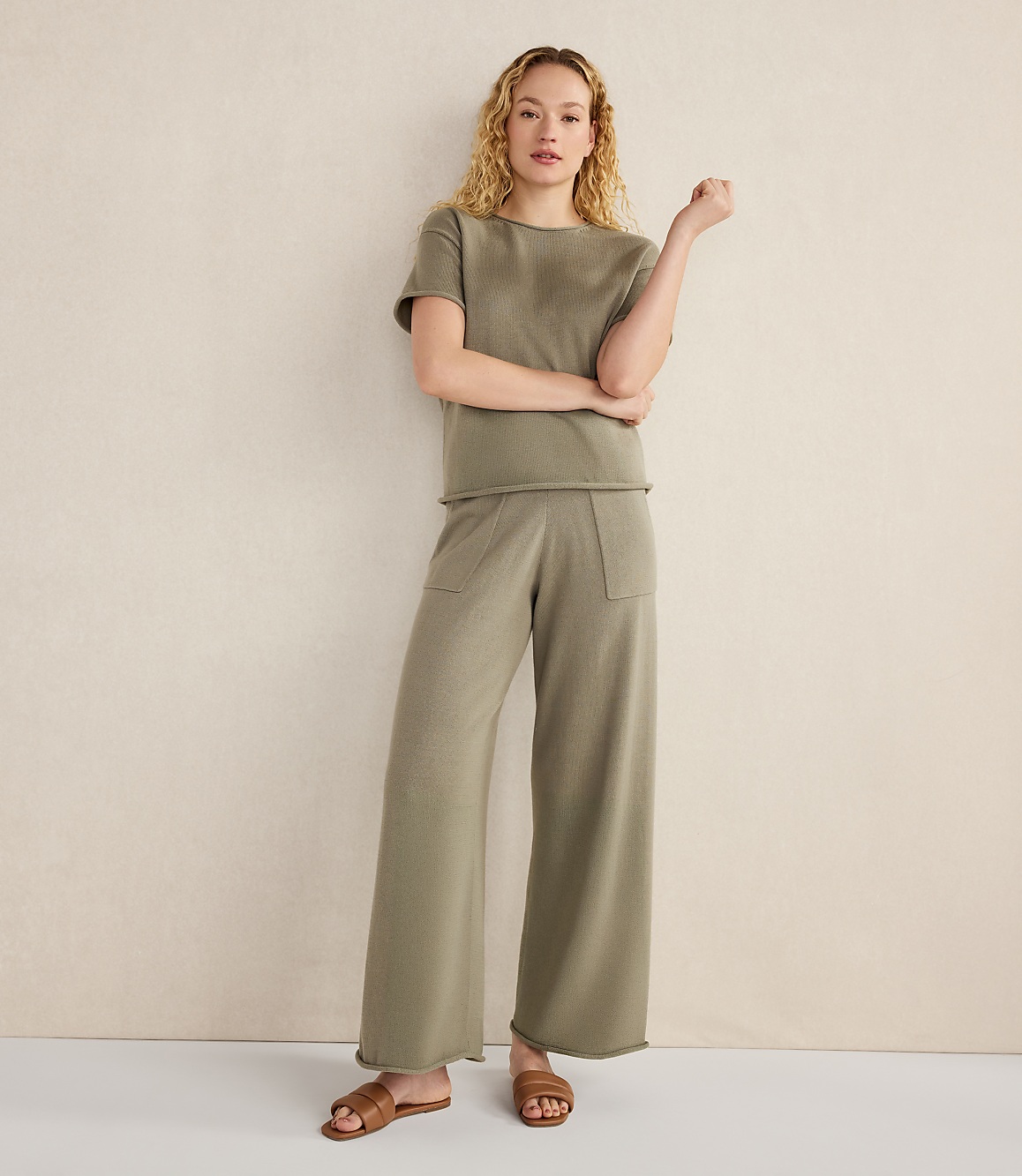 Haven Well Within Organic Cotton Knit Pants