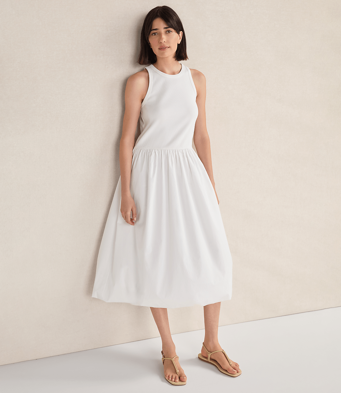 Haven Well Within Organic Cotton Drop Waist Bubble Dress