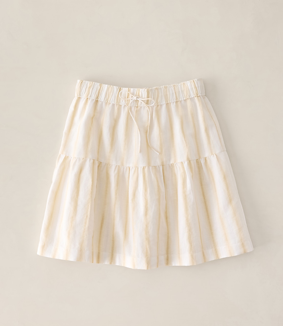 Haven Well Within Organic Cotton Linen Tiered Skirt