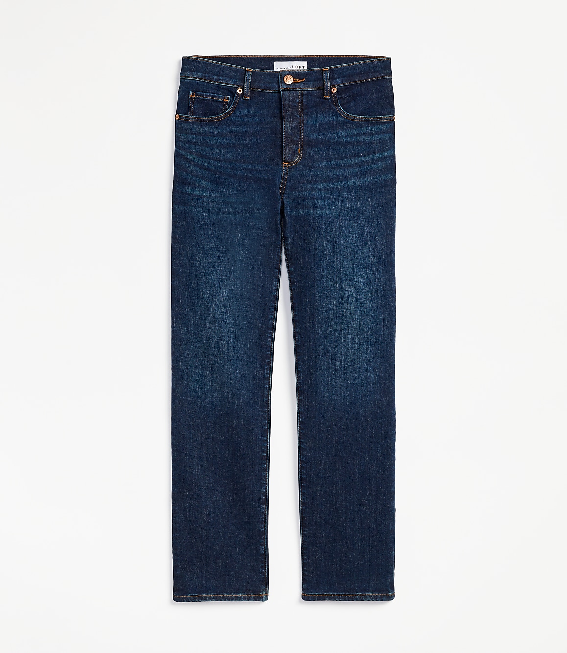 Mid Rise Slim Jeans in Rich Dark Indigo Wash