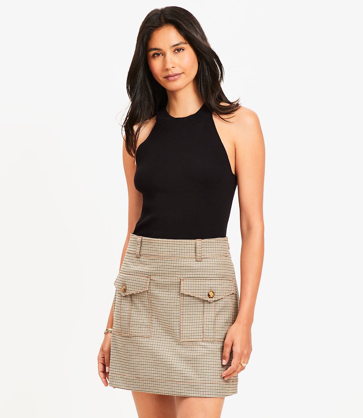 Ribbed Halter Sweater
