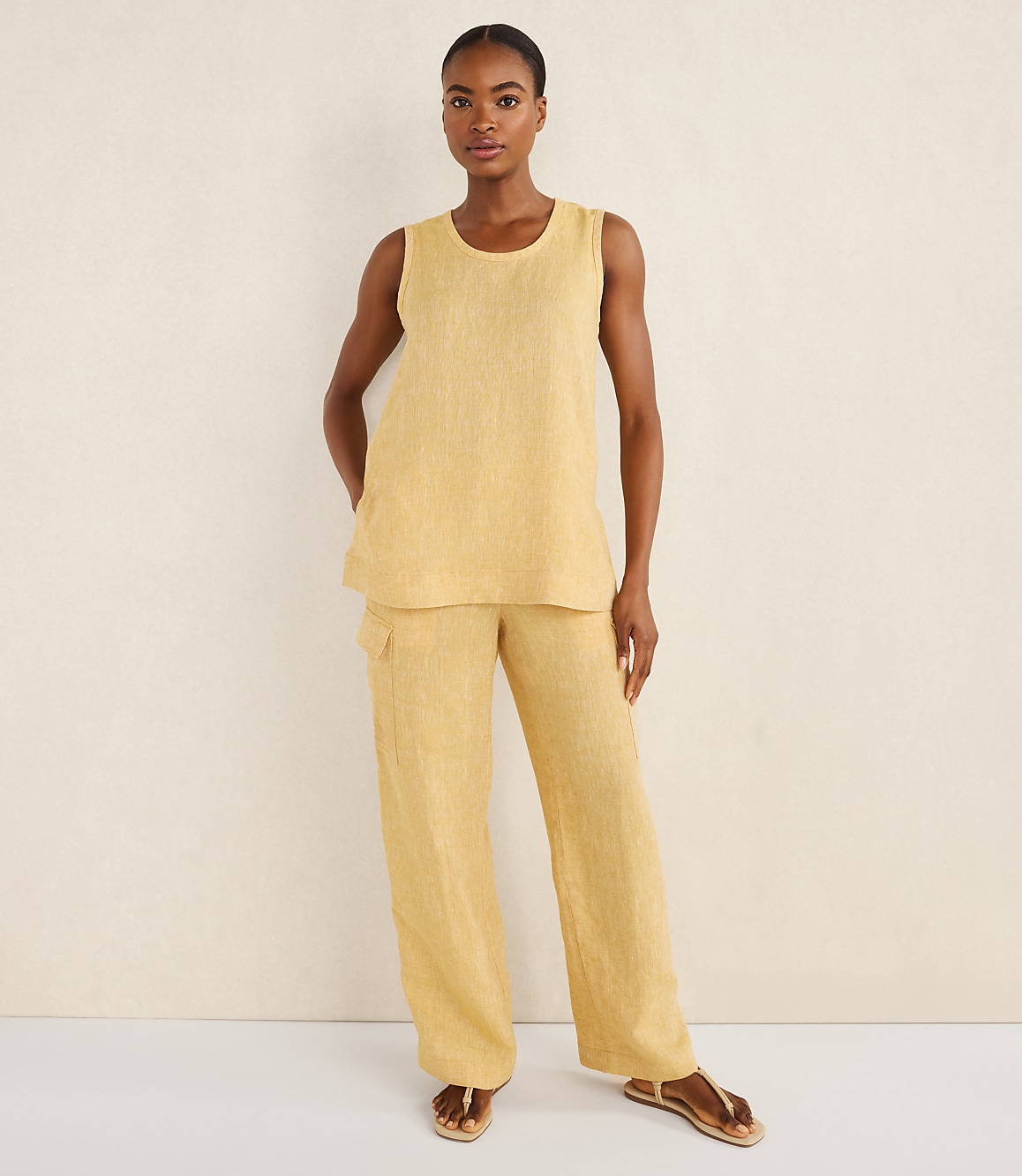 Haven Well Within Linen Cargo Pants