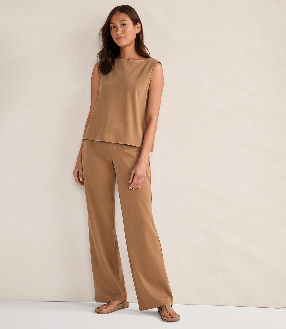 Haven Well Within Organic Cotton Interlock Boot Cut Pants