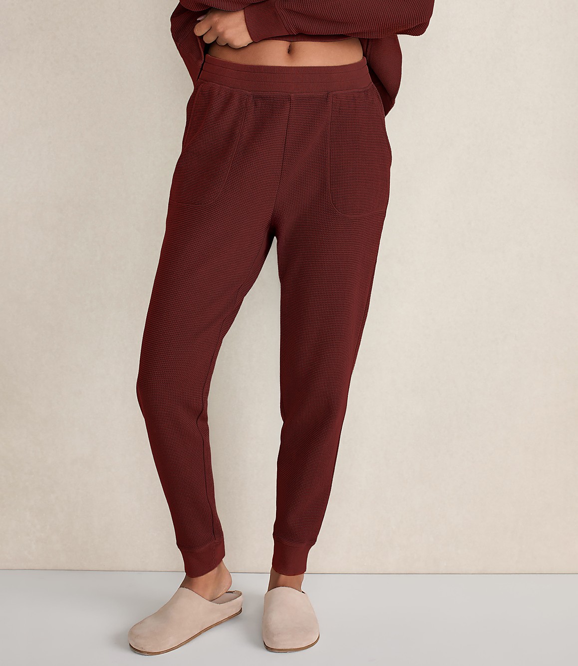 Haven Well Within Organic Cotton Waffle Jogger