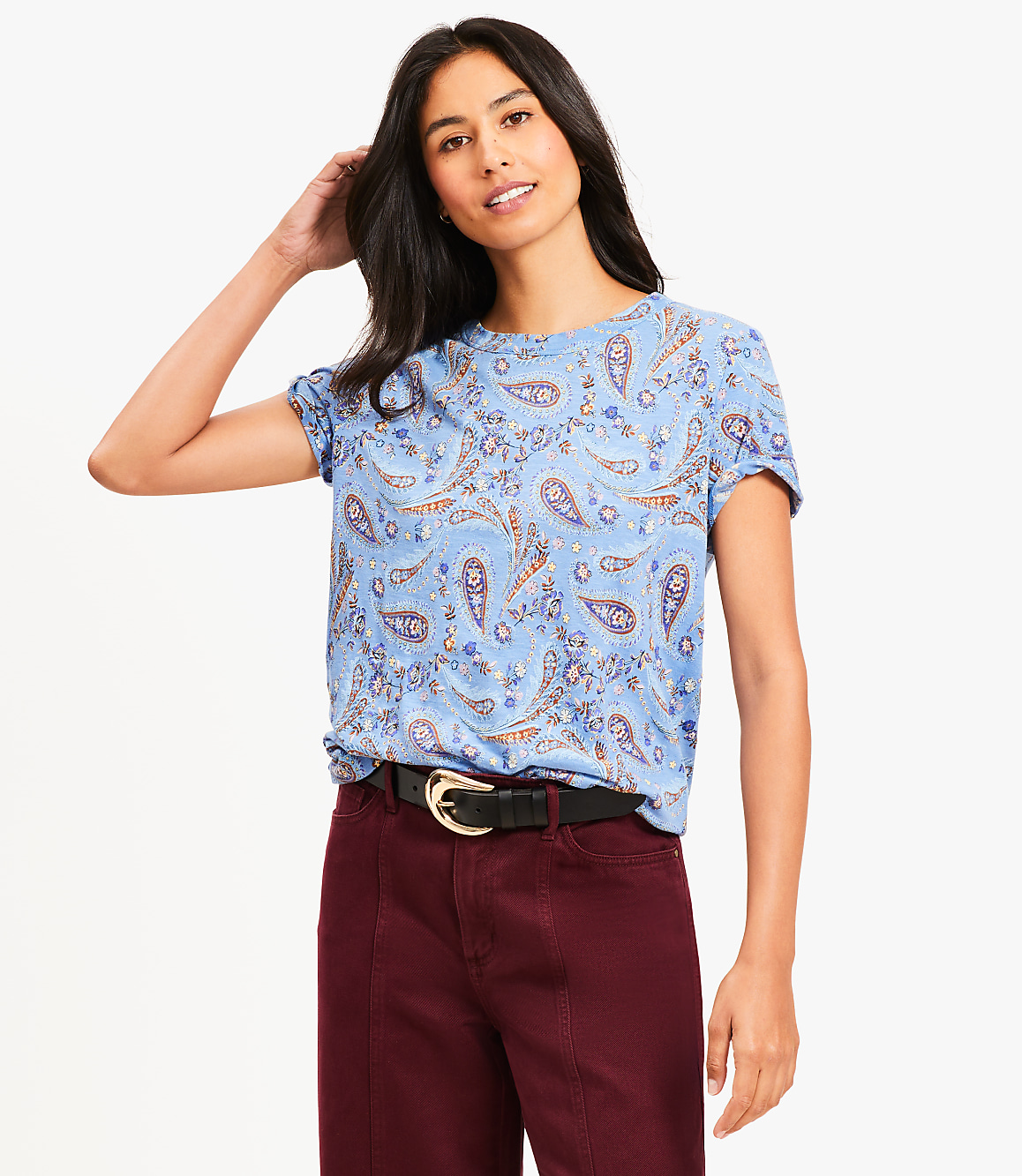 Paisley Everyday Crew Tee