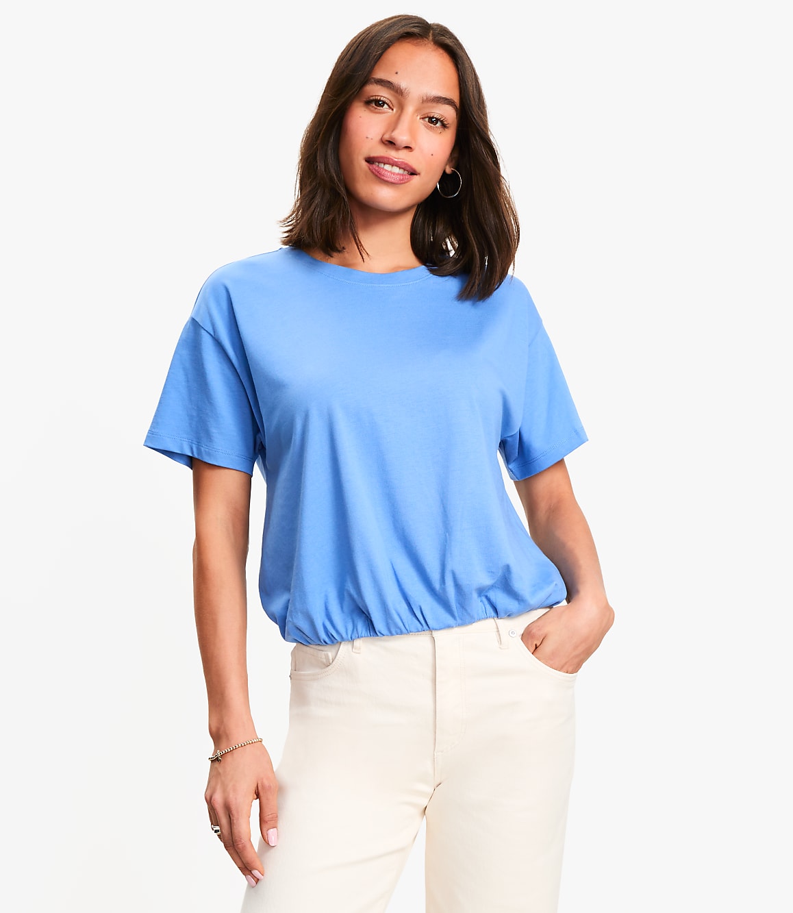 Bubble Hem Tee