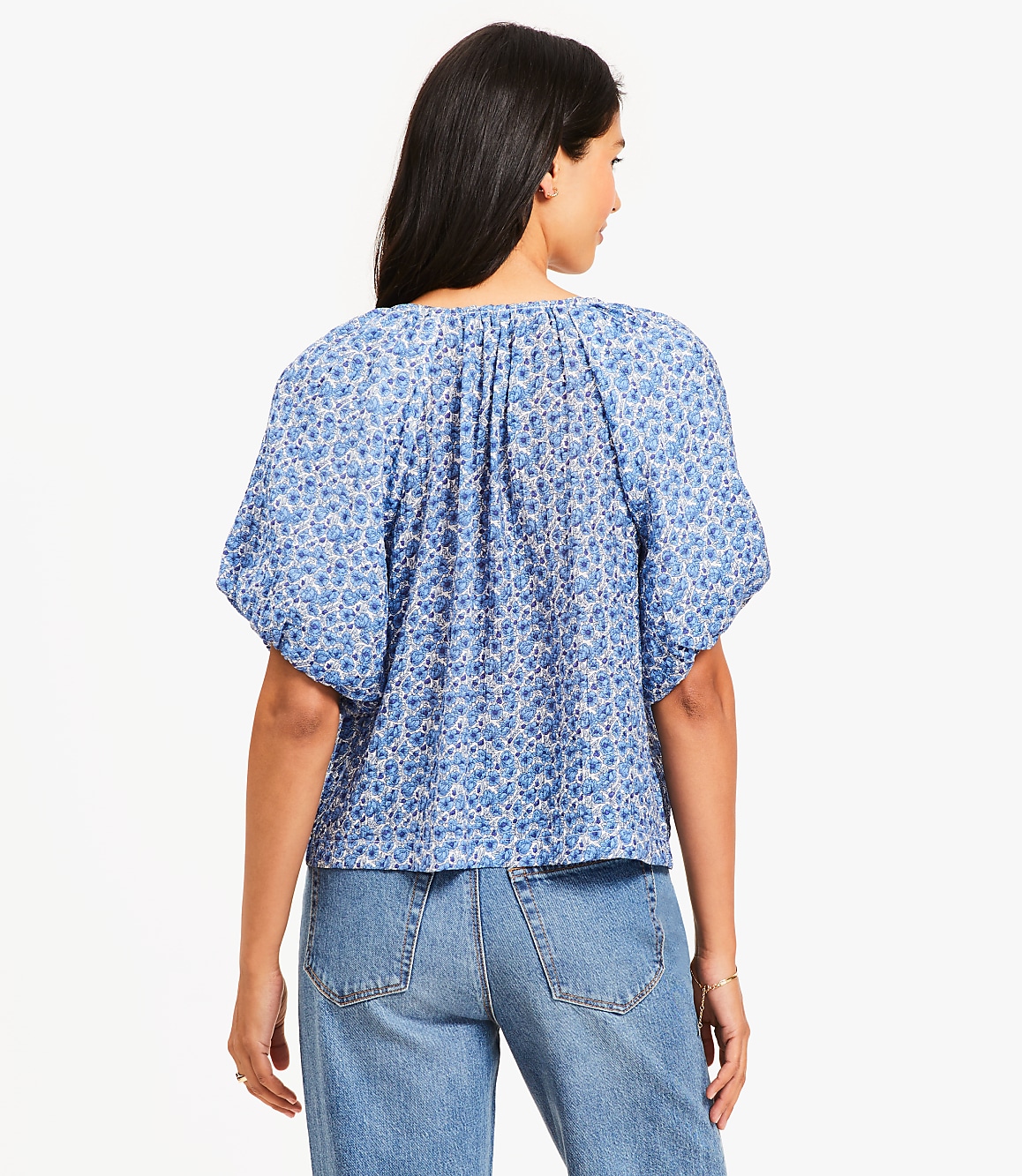 Floral Bow Blouse