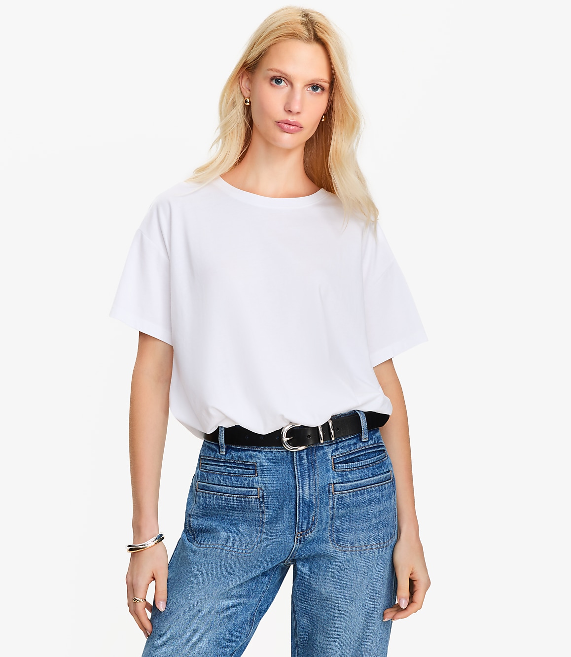 Bubble Hem Tee
