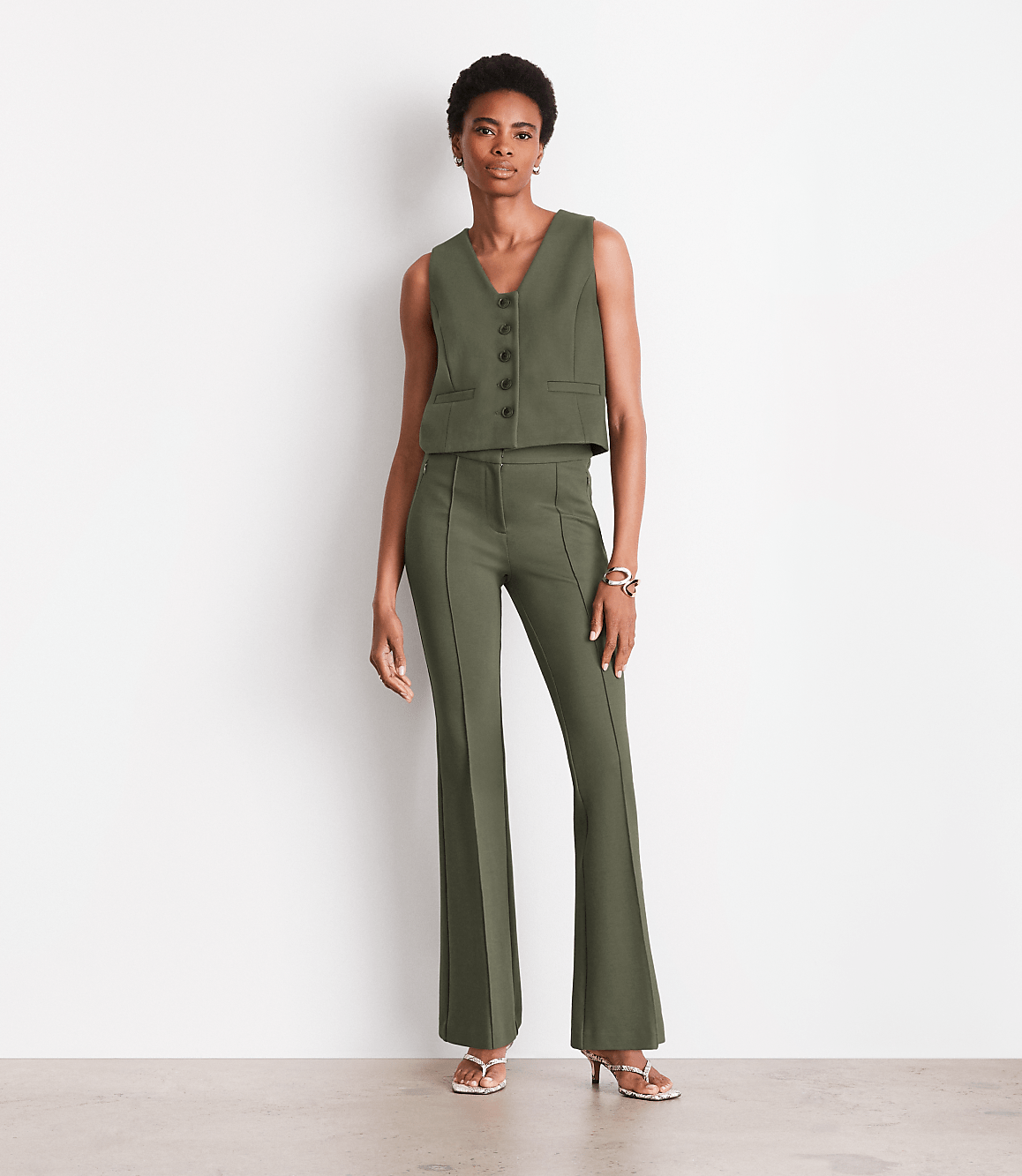 LOFT Versa Ponte Pocket Vest