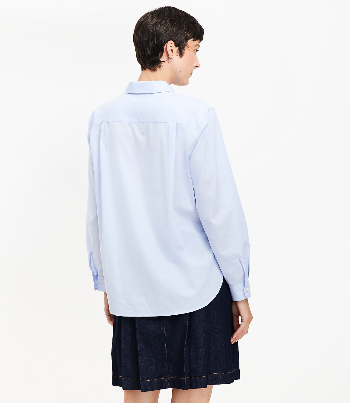 End On End Poplin Everyday Relaxed Pocket Shirt
