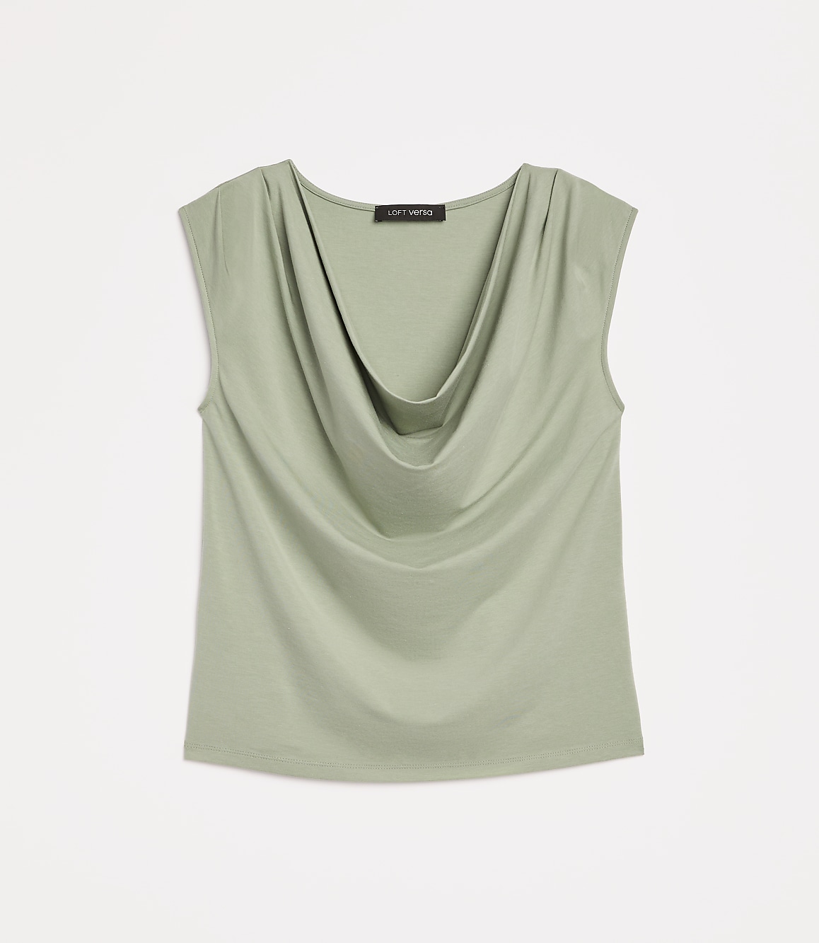 Petite LOFT Versa Cowl Neck Top