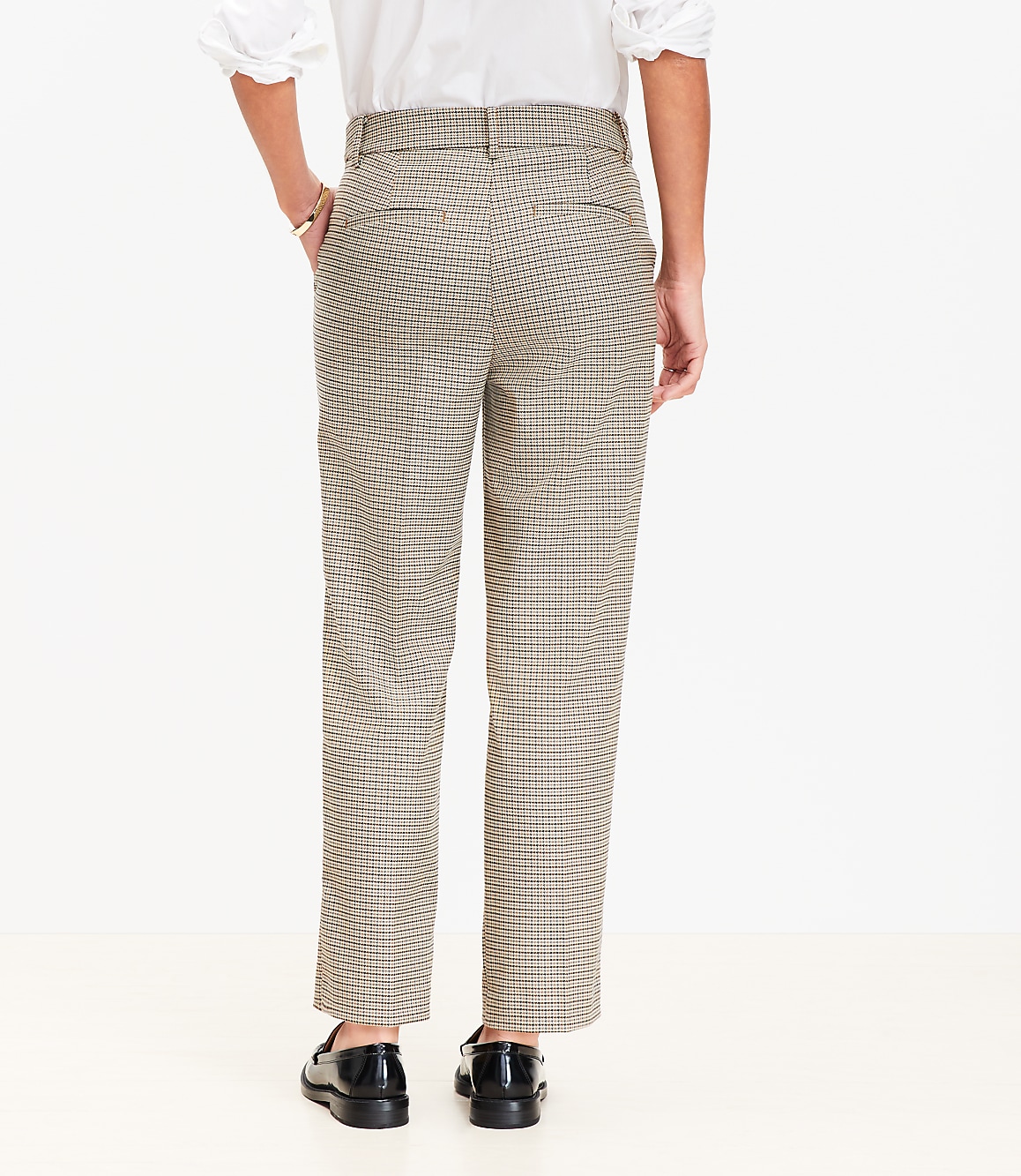 Riviera Slim Pants in Plaid