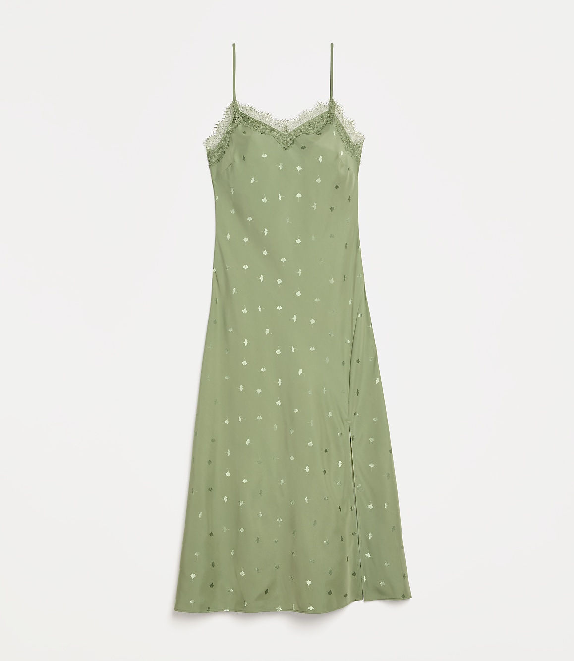 LOFT Versa Gingko Lace Midi Dress