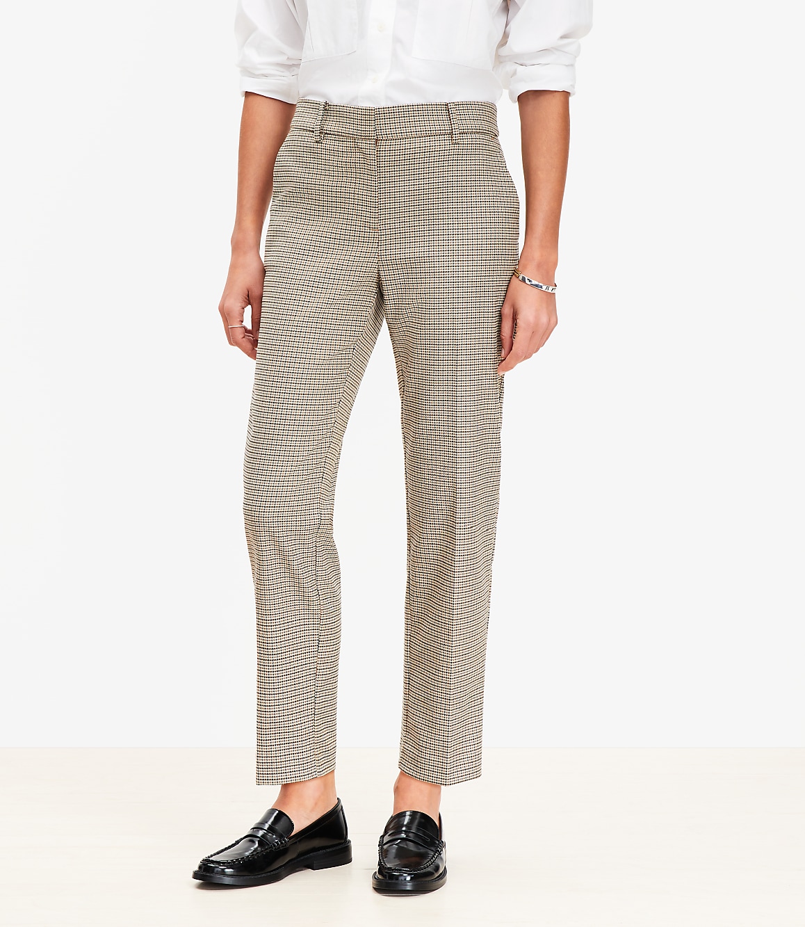 Riviera Slim Pants in Plaid