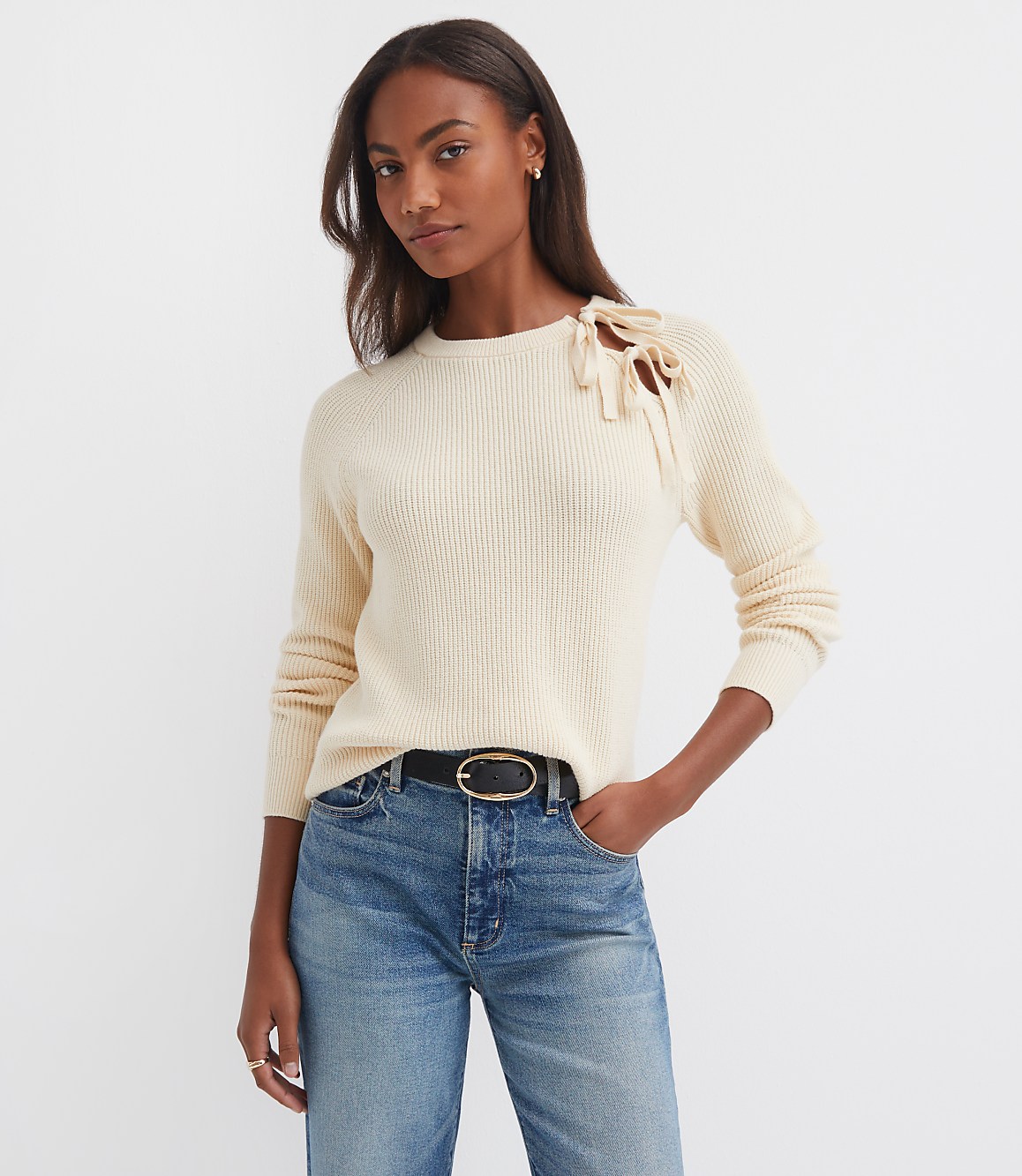 Double Bow Sweater