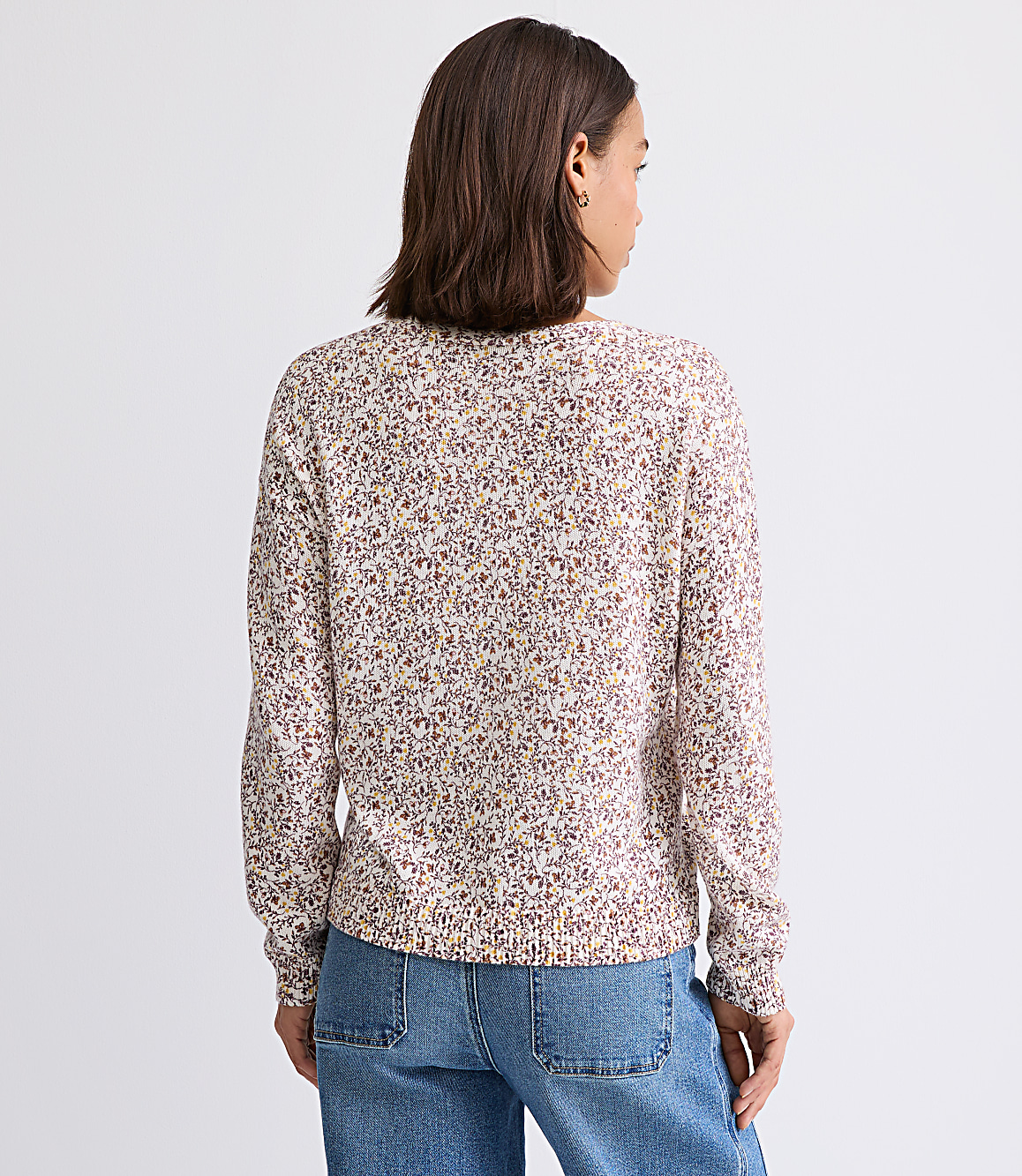 Floral Relaxed Sweater