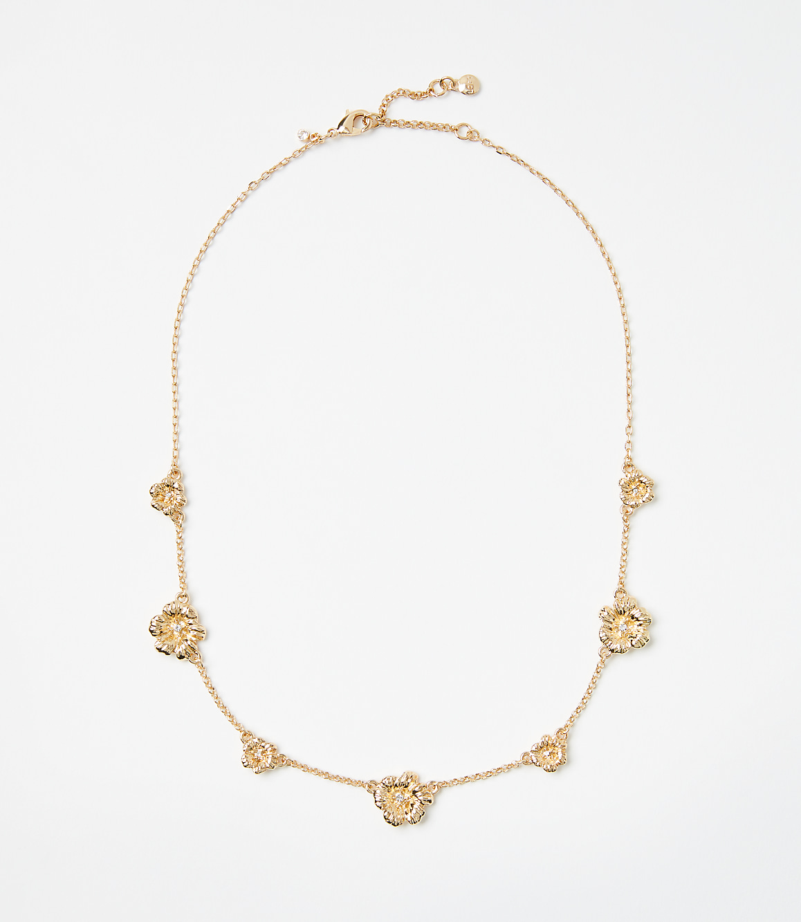 Metal Flower Necklace