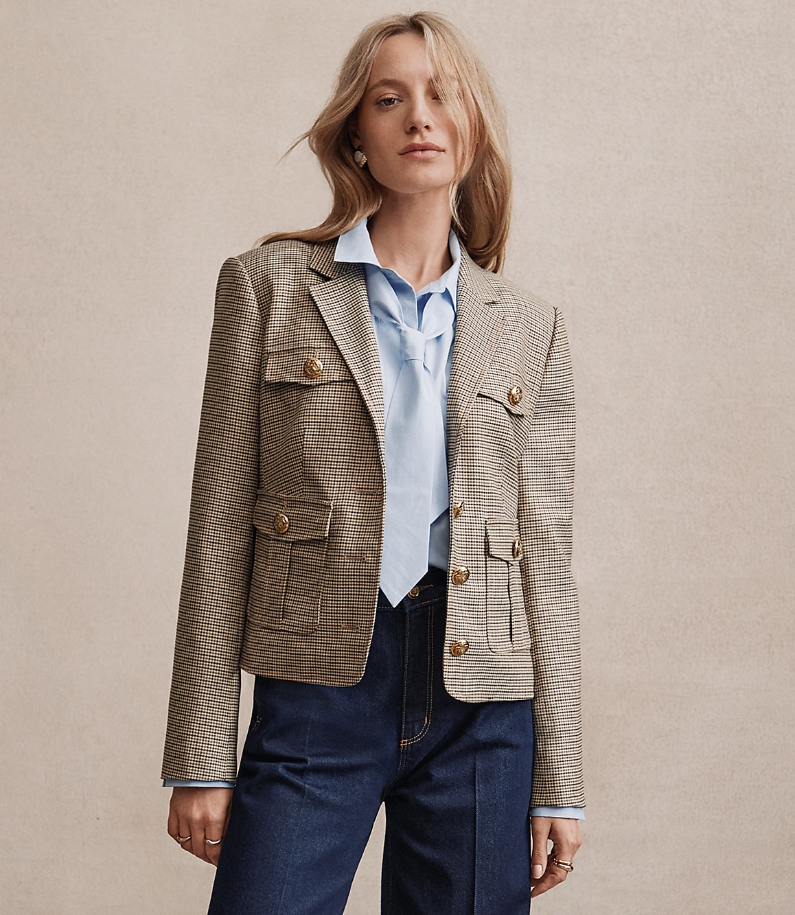 Plaid Eisenhower Jacket